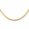 Collier maille anglaise en or jaune 58 Facettes 5448725CN