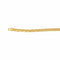 Collier maille anglaise en or jaune 58 Facettes 5448725CN