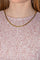Collier maille anglaise en or jaune 58 Facettes 5448725CN