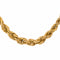 Collier maille corde en or rose 58 Facettes 5462534CN