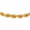 Collier maille corde en or rose 58 Facettes 5462534CN