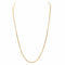 Collier maille gourmette en or jaune 58 Facettes 5503133CN