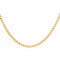 Collier maille gourmette en or jaune 58 Facettes 5503133CN