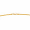 Collier maille gourmette en or jaune 58 Facettes 5503133CN