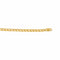 Collier maille gourmette en or jaune 58 Facettes 5503133CN