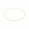Collier maille gourmette en or jaune 58 Facettes 5503133CN