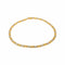 Collier géométrique en or jaune et or blanc 58 Facettes 5568995CN