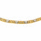 Collier géométrique en or jaune et or blanc 58 Facettes 5568995CN