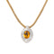 Piaget - Collier pendentif en or blanc, citrine et diamants 58 Facettes 5576243CN