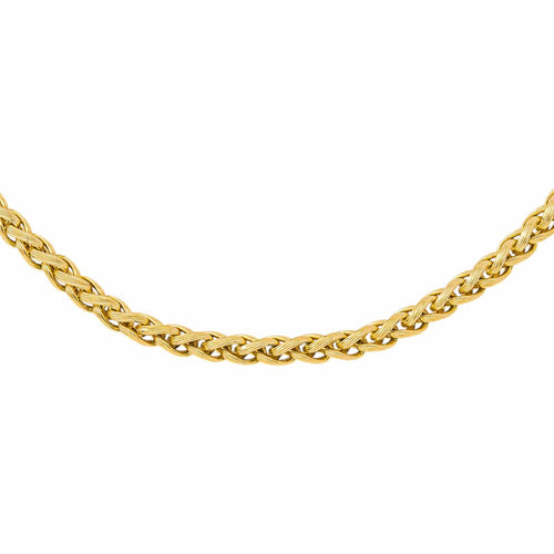 Collier maille tressée en or jaune 58 Facettes 5712976CN