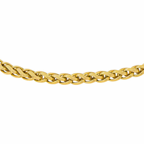 Collier maille tressée en or jaune 58 Facettes 5712976CN