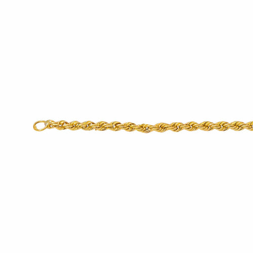 Collier maille corde en or jaune 58 Facettes 5713248CN