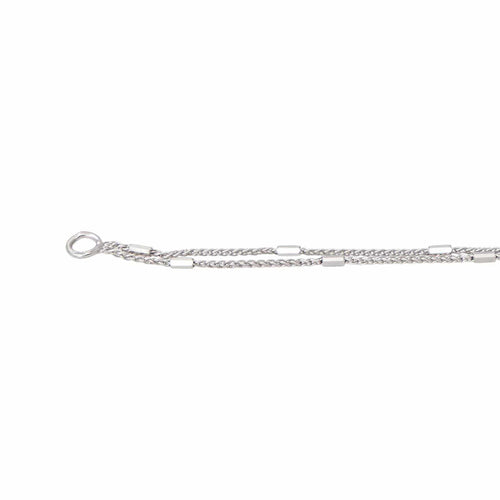 Collier en or blanc 58 Facettes 5713888CN