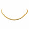 Collier maille gourmette en or jaune 58 Facettes 5728721CN