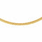Collier maille gourmette en or jaune 58 Facettes 5728721CN