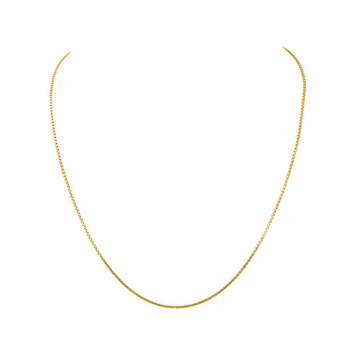 Collier maille forçat en or jaune 58 Facettes 5736187CN