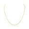 Collier maille forçat en or jaune 58 Facettes 5736187CN