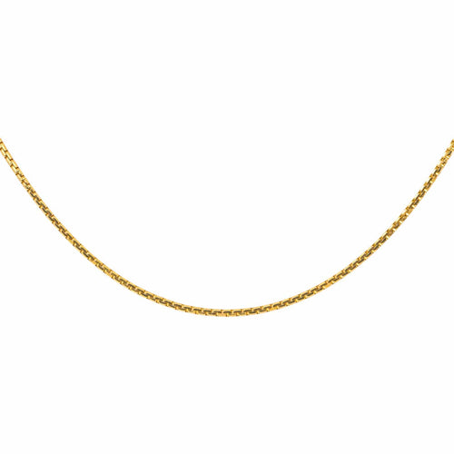 Collier maille forçat en or jaune 58 Facettes 5736187CN
