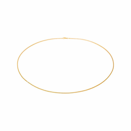 Collier maille forçat en or jaune 58 Facettes 5736187CN