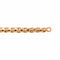 Bracelet maille tank en or rose 58 Facettes 5741955CN