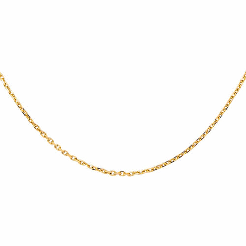Collier maille forçat en or jaune 58 Facettes 5743525CN