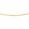 Collier maille forçat en or jaune 58 Facettes 5743525CN