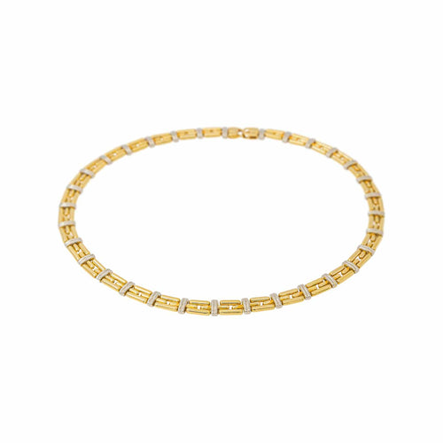 Chimento - Collier en or jaune et or blanc 58 Facettes 5745733CN