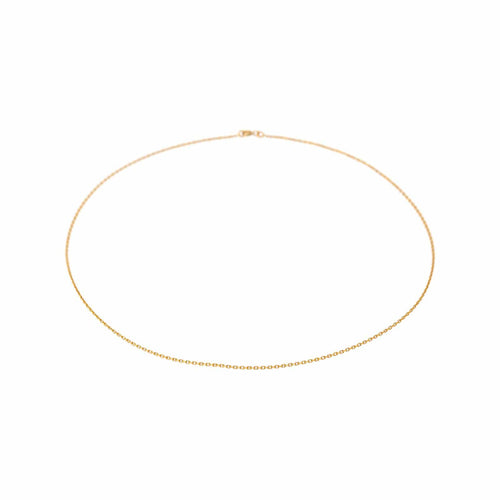 Collier maille forçat en or jaune 58 Facettes 5749722CN