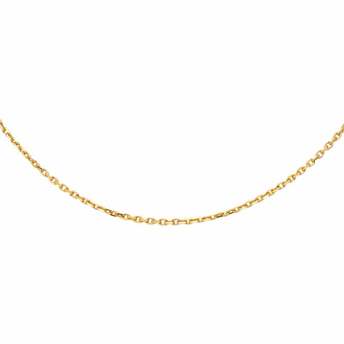 Collier maille forçat en or jaune 58 Facettes 5749722CN