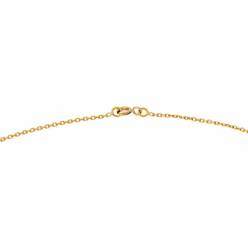 Collier maille forçat en or jaune 58 Facettes 5749722CN