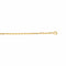 Collier maille forçat en or jaune 58 Facettes 5749722CN
