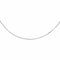 Collier maille gourmette en or blanc 58 Facettes 5751910CN