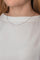 Collier maille gourmette en or blanc 58 Facettes 5751910CN