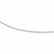 Collier maille gourmette en or blanc 58 Facettes 5751910CN