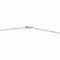 Collier maille gourmette en or blanc 58 Facettes 5751910CN