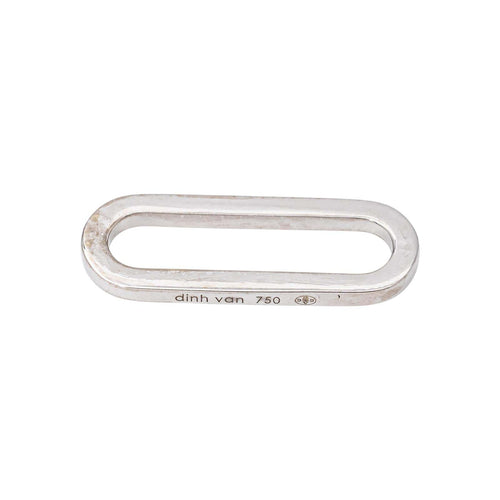 Dinh Van Maillon - Bracelet cordon en or blanc 58 Facettes 5752974CN