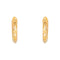Boucles d'oreilles créoles en or jaune 18 carats 58 Facettes 5766021CN
