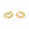 Boucles d'oreilles créoles en or jaune 18 carats 58 Facettes 5766021CN