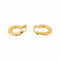 Boucles d'oreilles créoles en or jaune 18 carats 58 Facettes 5766021CN