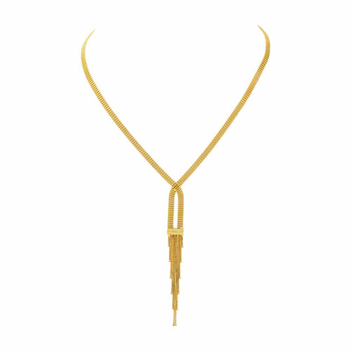 Collier maille boule en or jaune 58 Facettes 5780632CN