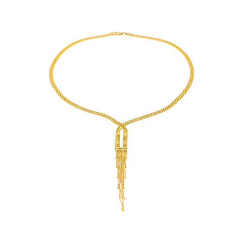 Collier maille boule en or jaune 58 Facettes 5780632CN