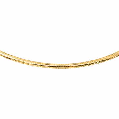 Collier maille oméga en or jaune 58 Facettes 5900649CN