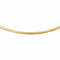 Collier maille oméga en or jaune 58 Facettes 5900649CN