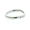 Bague 48 Tiffany & Co. Elsa Peretti - Alliance incurvée en platine et diamants 58 Facettes fkvnbckm8v