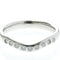 Bague 48 Tiffany & Co. Elsa Peretti - Alliance incurvée en platine et diamants 58 Facettes fkvnbckm8v