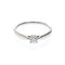 Bague 62 Tiffany & Co. Harmony - Bague solitaire en platine avec diamant 58 Facettes bern220dpe