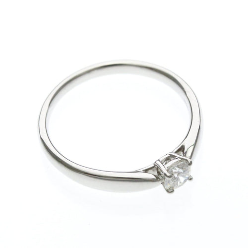 Bague 62 Tiffany & Co. Harmony - Bague solitaire en platine avec diamant 58 Facettes bern220dpe
