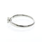 Bague 62 Tiffany & Co. Harmony - Bague solitaire en platine avec diamant 58 Facettes bern220dpe