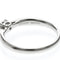 Bague 62 Tiffany & Co. Harmony - Bague solitaire en platine avec diamant 58 Facettes bern220dpe
