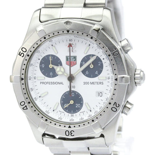 Montre Tag Heuer 2000 Professional - Montre chronographe en acier 58 Facettes wjzyior6ci